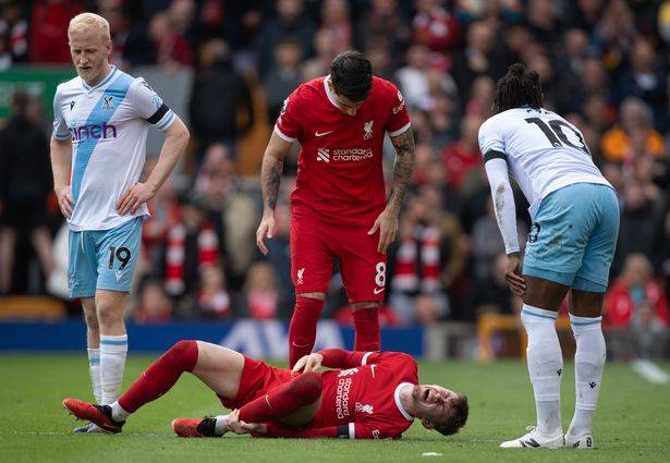 利物浦中场因伤缺席关键比赛的简单介绍
