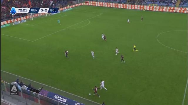 热那亚客场战平尤文图斯，反击造成威胁